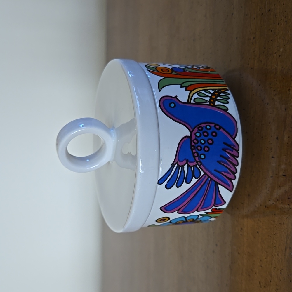 Villeroy & Boch Lidded Sugar Bowl, Acapulco design